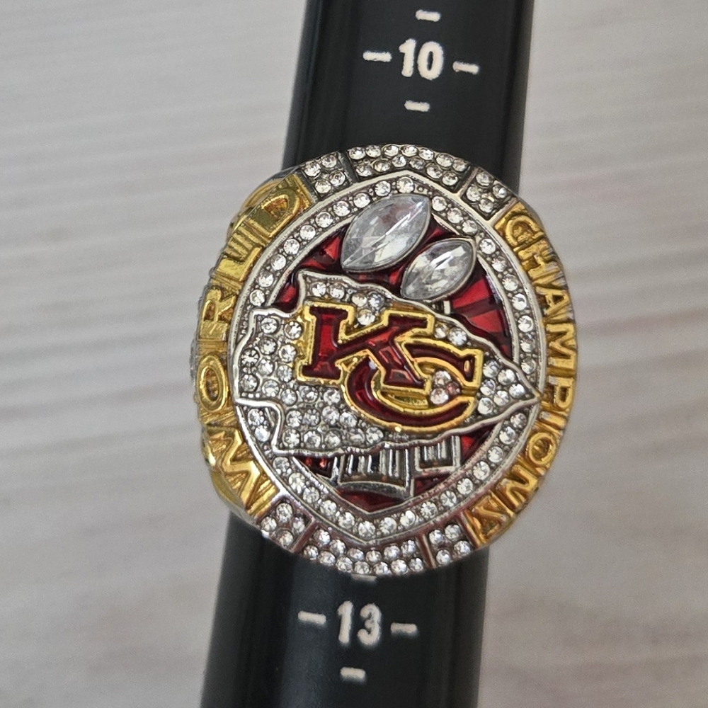 Gold and Red Championship Ring